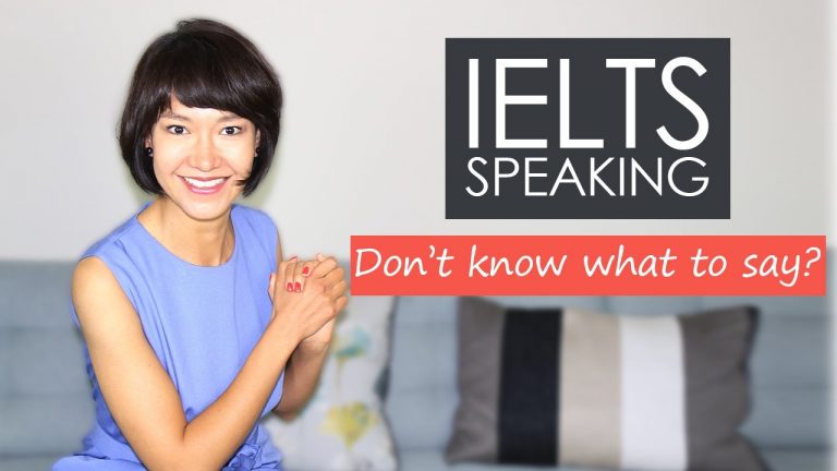 IELTS Speaking | How to answer the question when you DON'T KNOW WHAT TO SAY