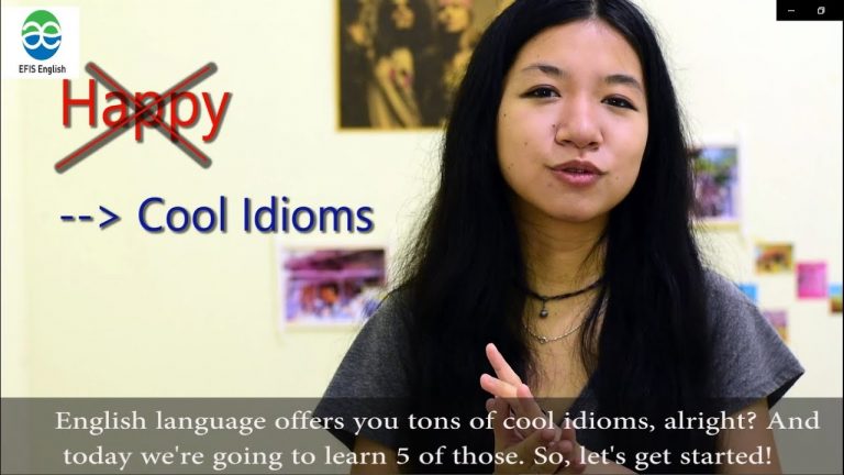Happy Idioms| Thành ngữ nói về Happy| Speaking vocabulary