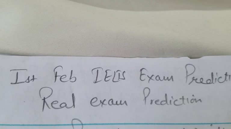 PREDICTION | 1 February Ielts Exam |   Listening +  Reading + Writing | academic |general | IDP &BC