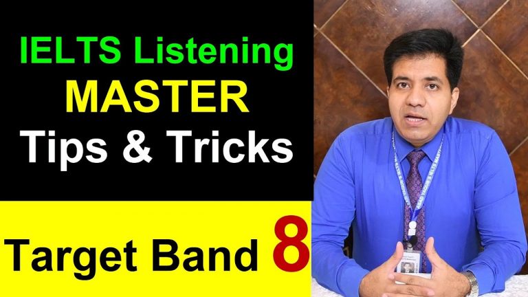 IELTS LISTENING MASTER TIPS & TRICKS || TARGET BAND 8 BY ASAD YAQUB