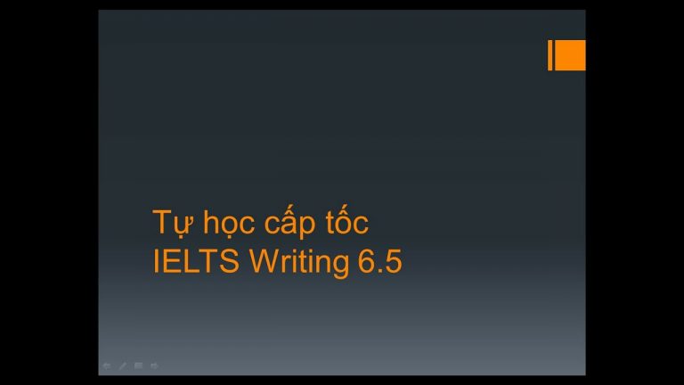 Lộ trình tự học IELTS Writing 6.5