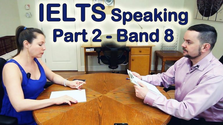 IELTS Speaking Test Part 2 Example and Skills