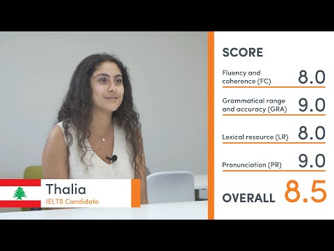 Band 8.5 IELTS Practice Speaking Exam (mock test) - Thalia from Lebanon/Australia 🇱🇧 🇦🇺