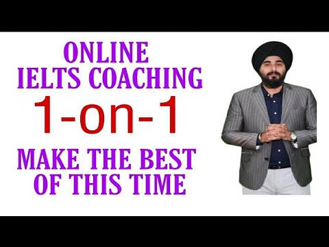 IELTS Online Training With IELTS Expert Mr. Ramandeep Singh | Book For 1 On 1  IELTS Training