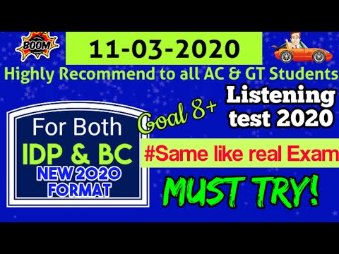IELTS test contact information and details listening test | listening test 2020 | ielts