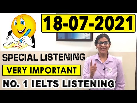 🔥 NEW IELTS LISTENING PRACTICE TEST 2021 WITH ANSWERS | 18.07.2021
