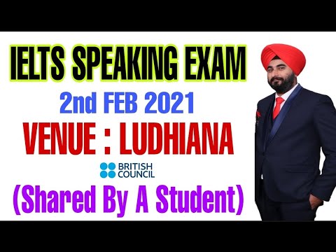 Recent Ielts Exam In Ludhiana City | 2nd Feb Ielts Exam IDP | Recent Speaking Interview 2021