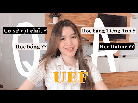 UEF Q&A | Những thắc mắc về ĐH Kinh Tế - Tài Chính TP.HCM | Học Tiếng Anh, Học Online | Hog Chaun tv