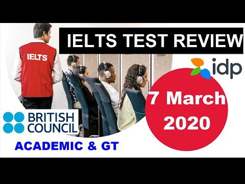 7 March IELTS TEST Review || AC & GT || British Council & IDP By Asad Yaqub