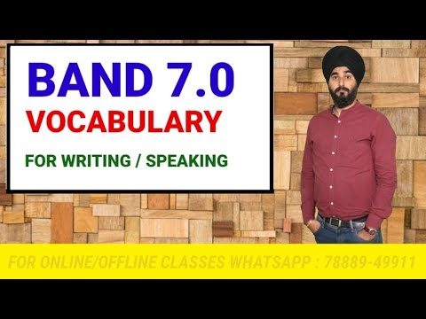 Best Ielts Vocabulary Video By Ielts Expert #RamandeepSingh For Ielts Writing And Speaking