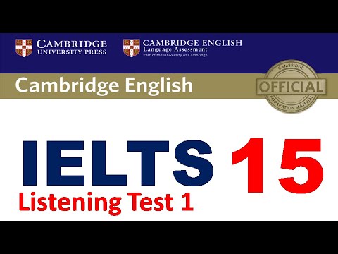 Cambridge IELTS 15 Listening Test 1 with answers I Latest IELTS Listening Test 2020
