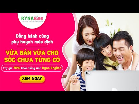 Kyna English – Khóa học Tiếng Anh chuẩn Cambridge cho trẻ học online tại nhà