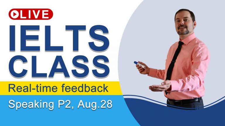 IELTS Live - Speaking Part 2 - Giving Band 9 Long Answers