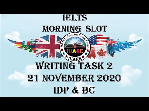 21 November 2020 IELTS / Writing Task 2 / Academic / Morning Slot / Exam Review / INDIA